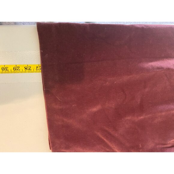 Vintage Lord & Taylor Burgundy Velvet Skirt Suit Set Small - Picture 8 of 16